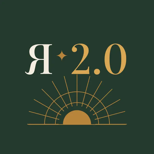 Знак «Я 2.0» с восходящим солнцем